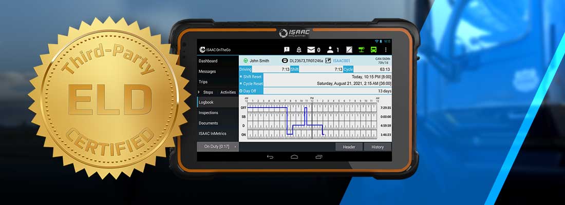 ISAAC’s Electronic Logging Devices Certified in Canada